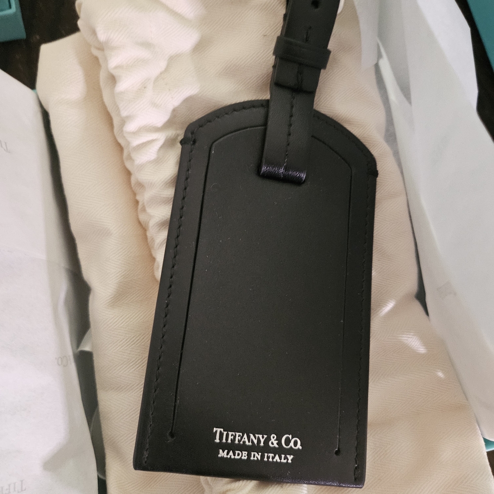 Tiffany & Co. Black Travel Bag